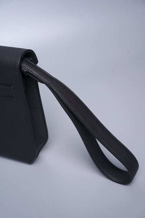 Hermes Kelly Depeche 25 in Noir Togo Phw (Brand New)