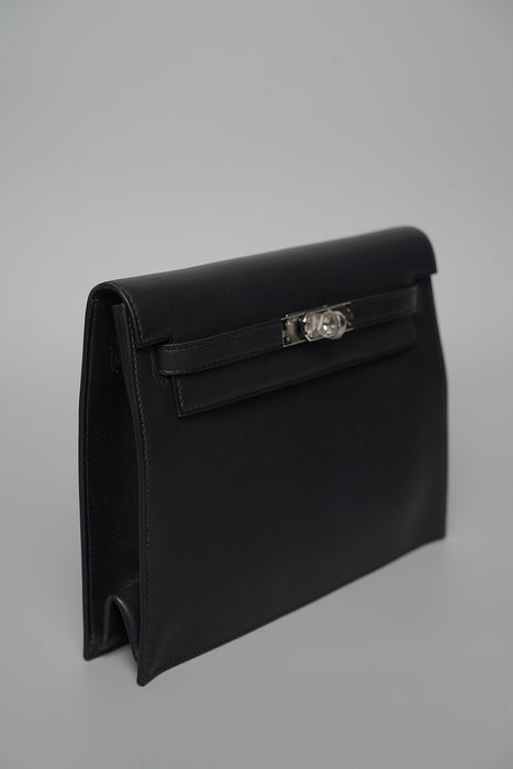 Hermes Kelly Danse in Noir Volupto Phw (Brand New)