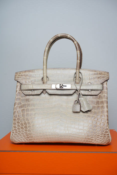 Hermes Birkin 30 in Gris Cendre Hima Phw