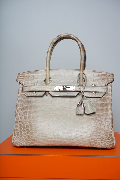 Hermes Birkin 30 in Gris Cendre Hima Phw