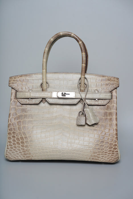 Hermes Birkin 30 in Gris Cendre Hima Phw