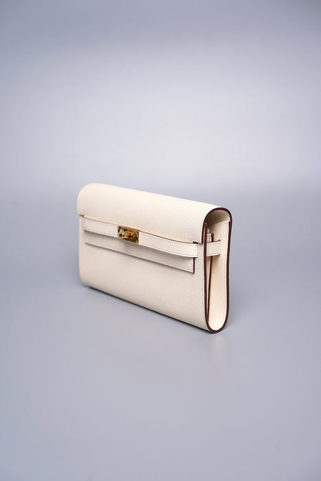 Hermes Kelly To Go in Nata Epsom Ghw (Brand New)