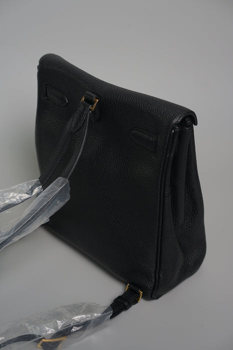 Hermes Kelly 22 Ado Backpack in Black Ghw (Brand New)