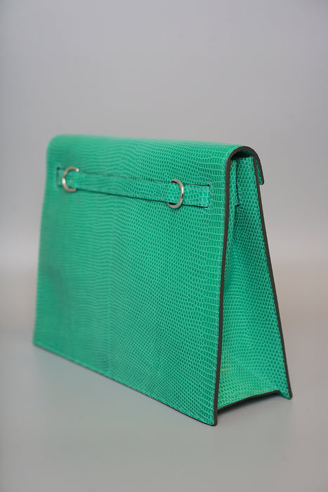 Hermes Kelly Danse in Menthe Lizard Phw (Brand New)