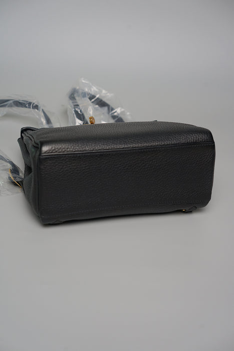 Hermes Kelly 22 Ado Backpack in Black Ghw (Brand New)