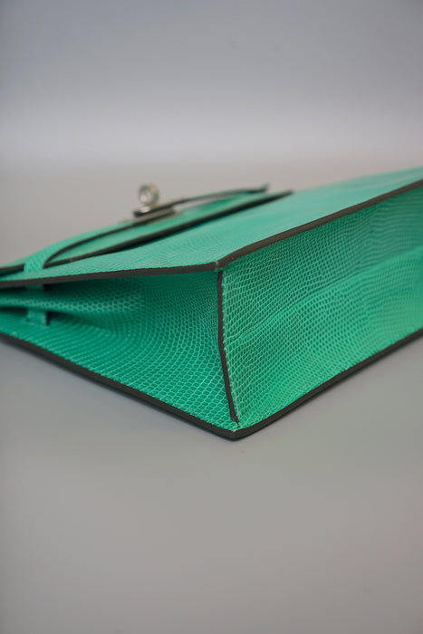 Hermes Kelly Danse in Menthe Lizard Phw (Brand New)