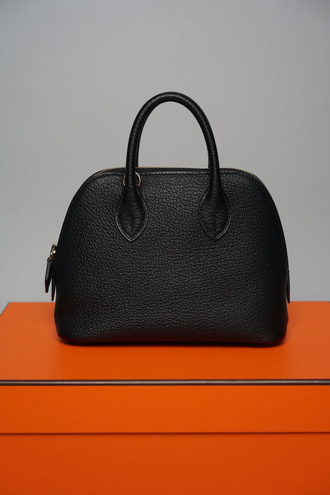 Hermes Mini Bolide in Black Chèvre Ghw (Brand New)