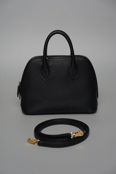 Hermes Mini Bolide in Black Chèvre Ghw (Brand New)