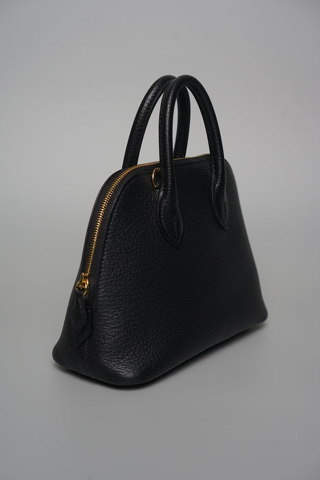 Hermes Mini Bolide in Black Chèvre Ghw (Brand New)