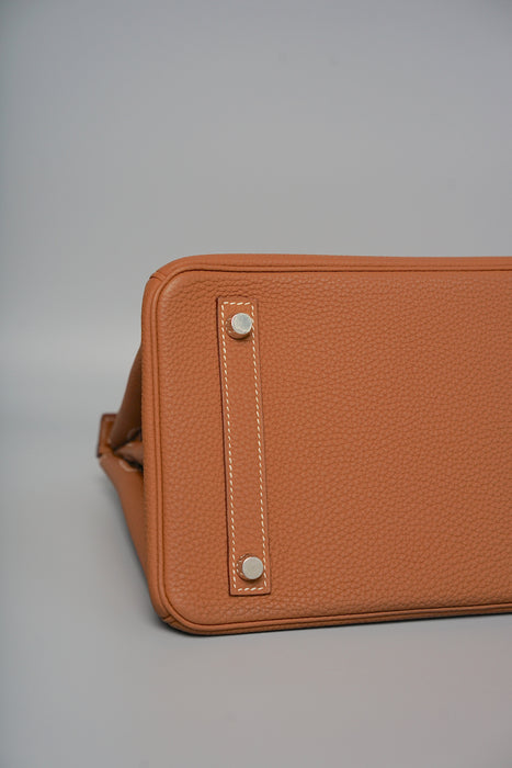 Hermes Birkin 30 in Gold Togo Phw