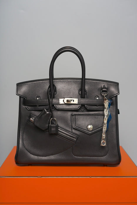 Hermes Birkin 25 in Rock Volupto Phw (Brand New)
