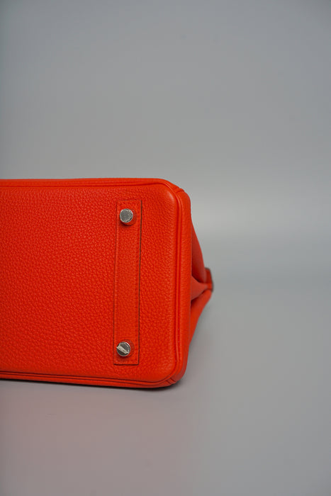 Hermes Birkin 25 in Capucine Togo Phw