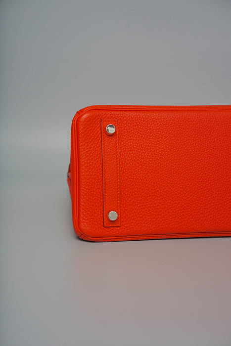 Hermes Birkin 25 in Capucine Togo Phw