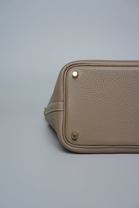 Hermes Picotin 18 in Etoupe Ghw (Brand New)