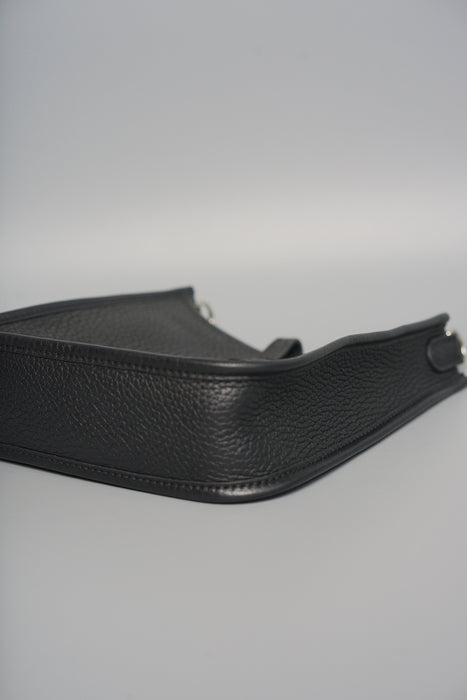 Hermes Mini Evelyne in Black Phw