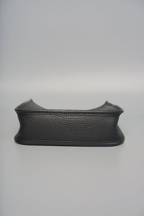 Hermes Mini Evelyne in Black Phw