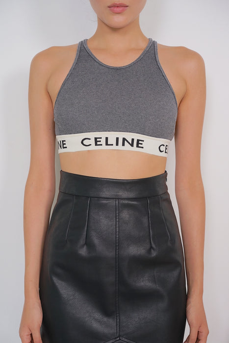 Celine Sports Bra in Grey XS