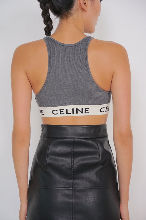 Celine Sports Bra in Grey XS