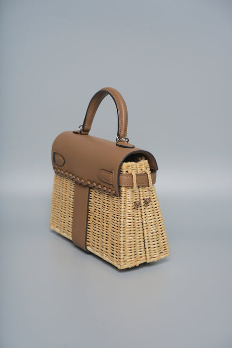 Hermes Kelly Mini Picnic in Alezan Phw (Brand New)