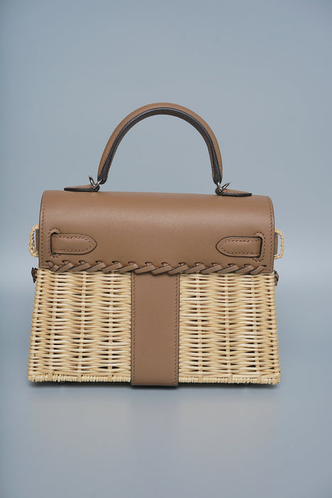 Hermes Kelly Mini Picnic in Alezan Phw (Brand New)