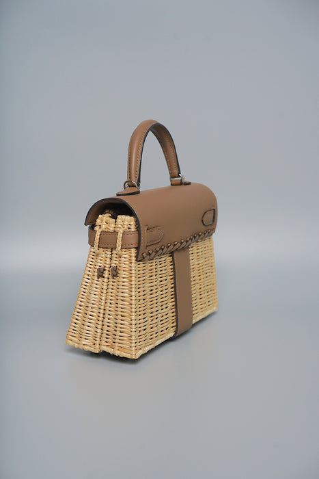 Hermes Kelly Mini Picnic in Alezan Phw (Brand New)
