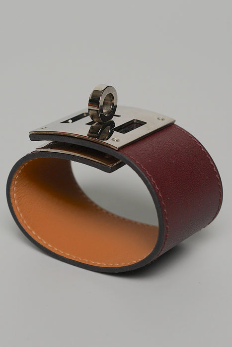 Hermes Kelly Dog in Burgundy Phw T1