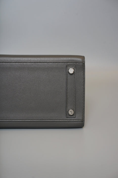 Hermes Birkin 25 Sellier in Graphite Madame Phw (Brand New)