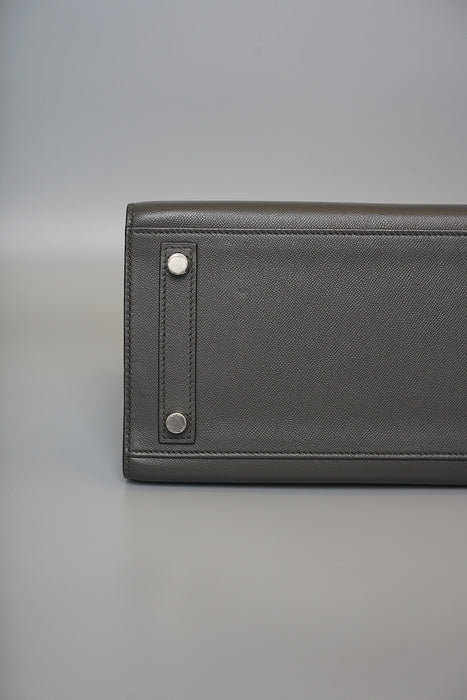 Hermes Birkin 25 Sellier in Graphite Madame Phw (Brand New)