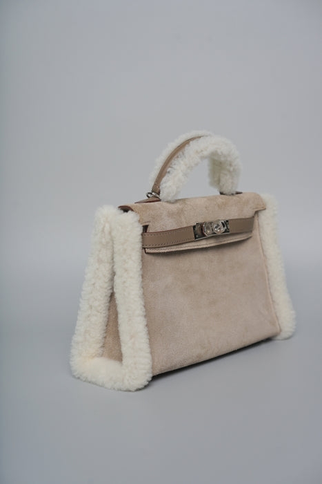 Hermes Kelly 20 in Teddy Etoupe Phw (Brand New)