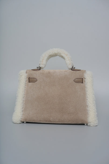 Hermes Kelly 20 in Teddy Etoupe Phw (Brand New)
