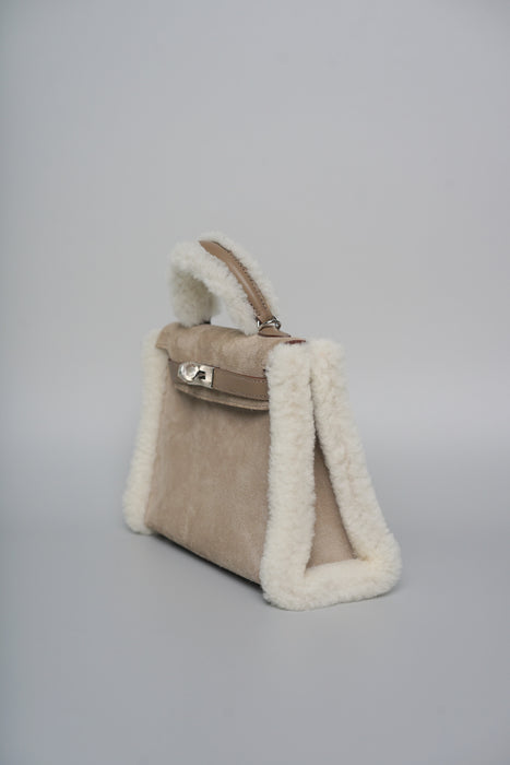 Hermes Kelly 20 in Teddy Etoupe Phw (Brand New)
