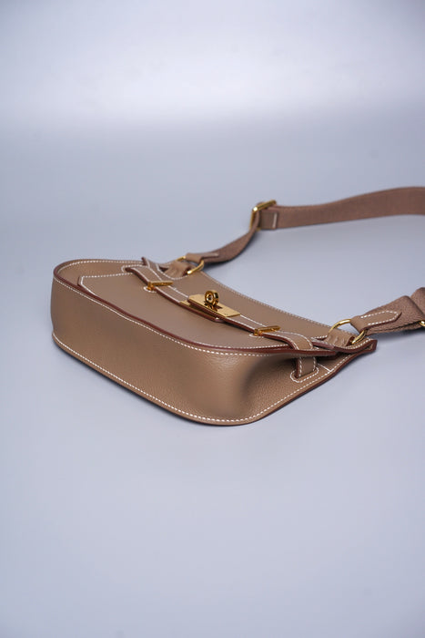 Hermes Mini Jypsiere in Etoupe Evercolor Ghw (Brand New)