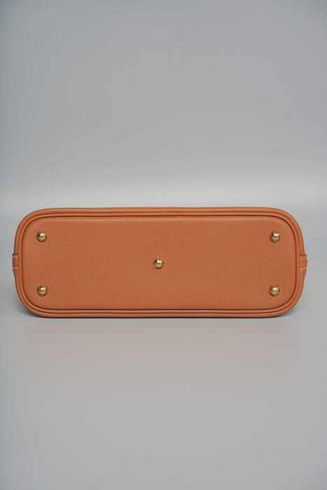 Hermes Bolide 25 Evercolor in Gold Ghw (Brand New)