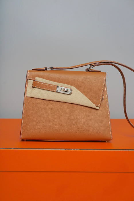 Hermes Kelly Desordre in Gold Epsom Phw (Brand New)