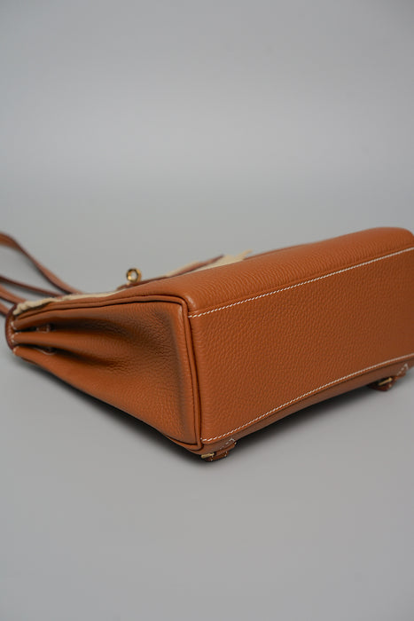 Hermes Kelly 22 Ado Backpack in Gold Ghw (Brand New)