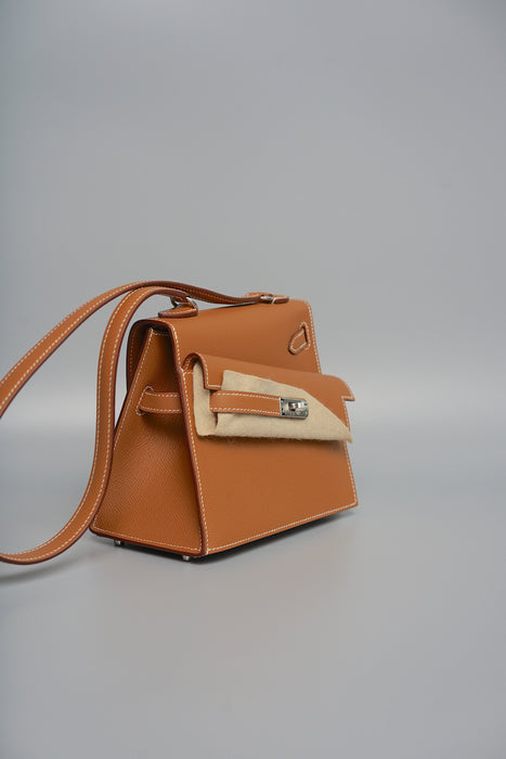 Hermes Kelly Desordre in Gold Epsom Phw (Brand New)