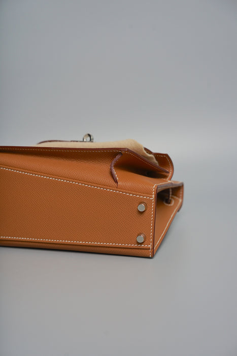 Hermes Kelly Desordre in Gold Epsom Phw (Brand New)