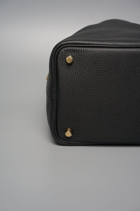 Hermes Picotin 18 in Black Ghw