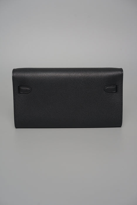 Hermes Kelly To Go in Noir Ghw (Brand New)