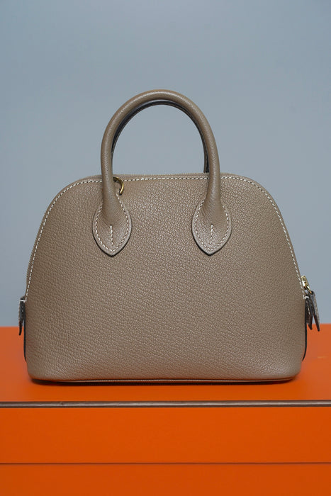 Hermes Mini Bolide in Etoupe Phw