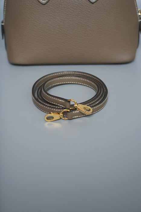 Hermes Mini Bolide in Etoupe Phw