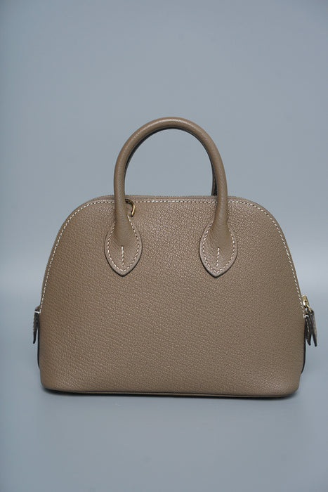 Hermes Mini Bolide in Etoupe Phw