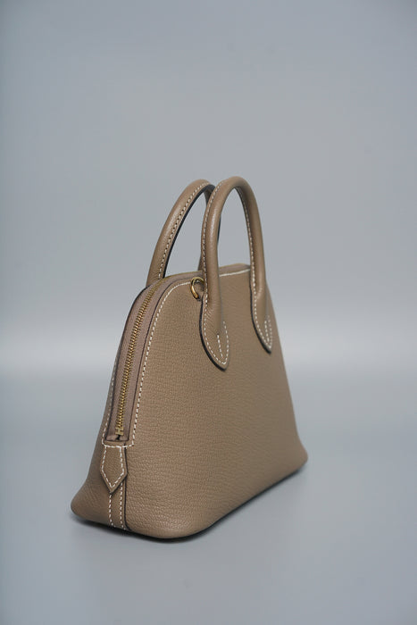 Hermes Mini Bolide in Etoupe Phw