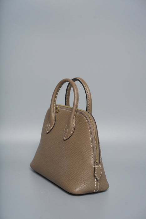 Hermes Mini Bolide in Etoupe Phw