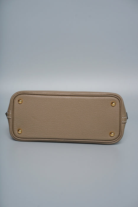 Hermes Mini Bolide in Etoupe Phw