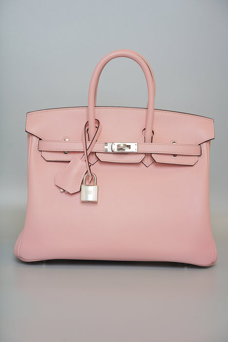 Hermes Birkin 25 in Sakura Swift Phw (Brand New)
