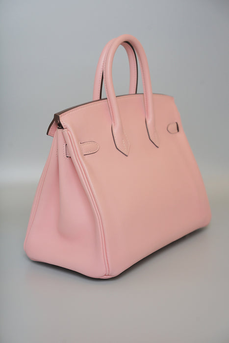 Hermes Birkin 25 in Sakura Swift Phw (Brand New)