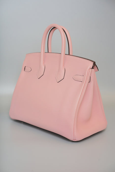 Hermes Birkin 25 in Sakura Swift Phw (Brand New)