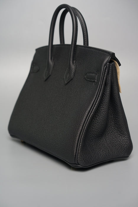 Hermes Birkin 25 in Black Togo Ghw (Brand New)