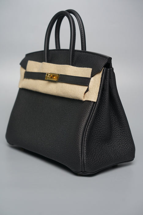 Hermes Birkin 25 in Black Togo Ghw (Brand New)